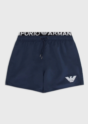 Zwemshort met elastiek NAVY
