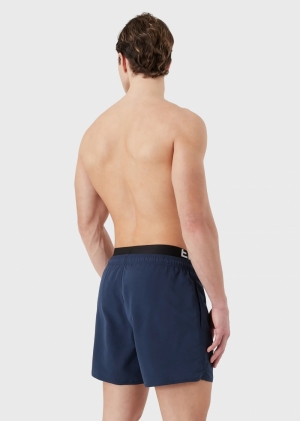 Zwemshort met elastiek NAVY