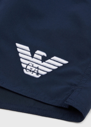 Zwemshort met elastiek NAVY