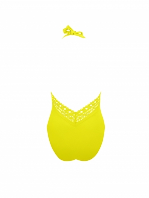 Ajourage Couture Ajourage jaune
