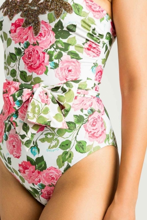 Badpak Rose/whit