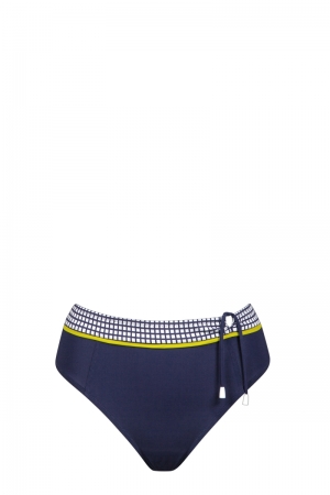 Squares Navy/white/lime