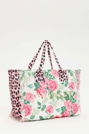 Strandtas Leo/rose