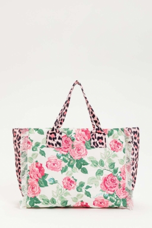 Strandtas Leo/rose