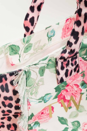 Strandtas Leo/rose