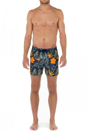 Tiki Navy print