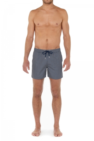 Jefrey Navy print