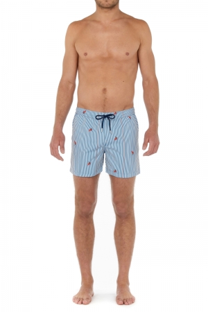 Roxo Blue/white stri