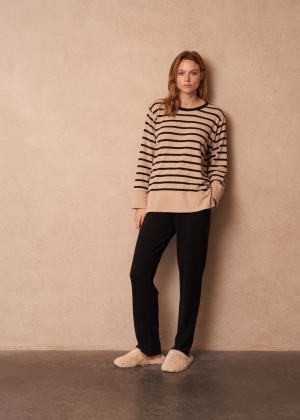 Camille Stripes/Black