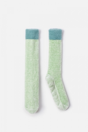 Sokken pastelgroen Pastelgroen