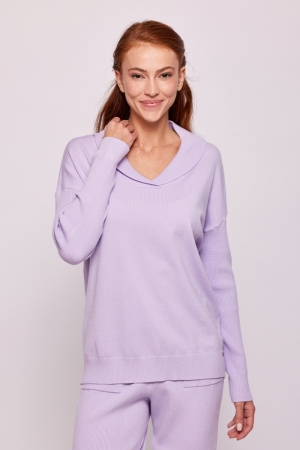 Homewear lila knit Lila