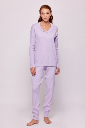 Homewear lila knit Lila
