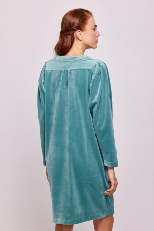 Kleed blauwgroen Blauwgroen