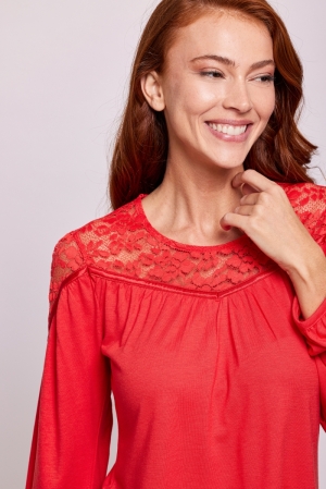 Pyjama rood Rood