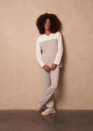Gelika Grey/ivory