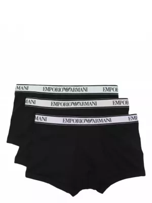 3-Pack trunk Nero/nero/nero