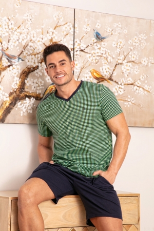 Filippo Navy print