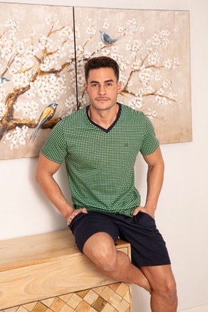 Filippo Navy print