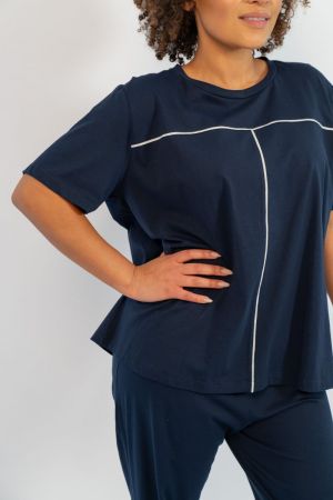Donna Deep Blue/Grey