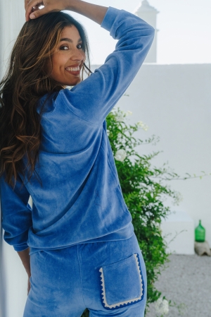 Julia Cobalt blue
