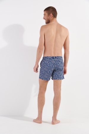 Trouville Navy print