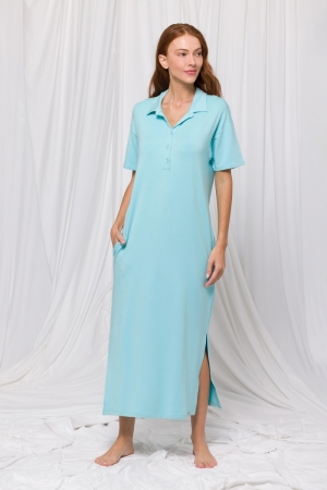 Homewear kleed blauw Blauw
