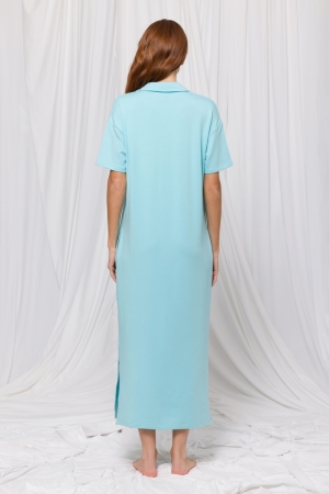 Homewear kleed blauw Blauw
