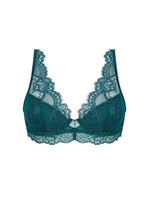 Sublime en dentelle Vert Princesse
