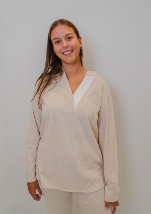 Genelle Beige chine