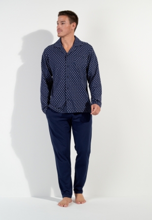 Salvador Navy print