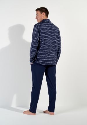 Salvador Navy print
