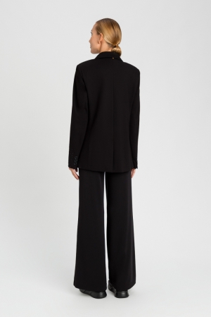 Blazer met strassen Nero