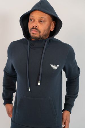 Hoodie met kap Marine