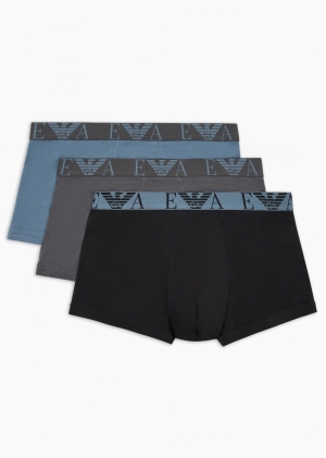 3-pack trunk stretch cotton Tempesta/magnet