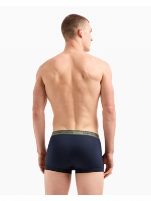 3-Pack trunk stretch cotton Marine/marine