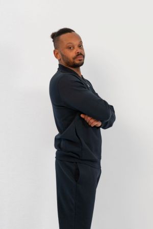 Homewear ensemble rits Marine