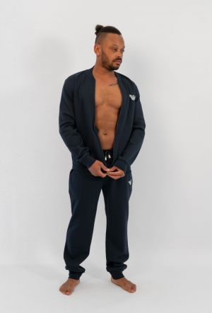 Homewear ensemble rits Marine
