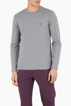 Pyjame bordeau broek Grigiomelange