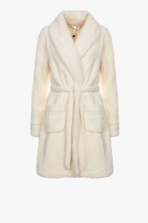 Kamerjas Fleece Gebroken wit