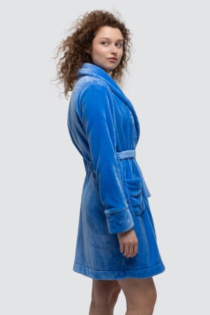 Kamerjas Fleece Hemels blauw