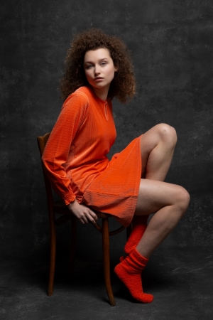 Dress Mandarijn