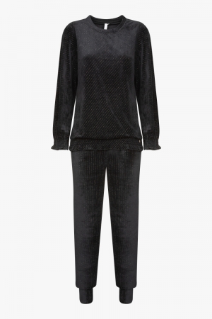 Sweater en broek zwart Zwart