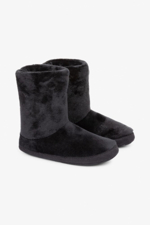 Pantoffels zwart Zwart