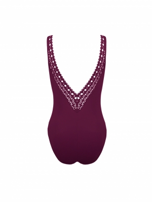 Ajourage Couture Ajourage prune