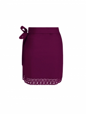 Ajourage Couture Ajourage prune