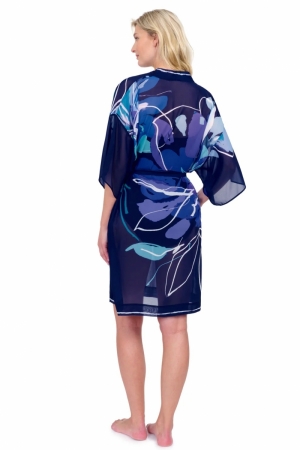 Water Lily Multi blue