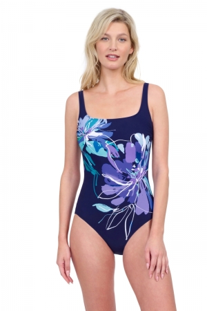 Water lily Multi blue