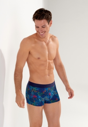 Dreamland Navy blue print