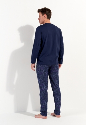 Kenny navy print