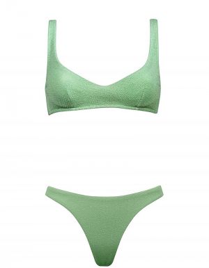Swim sparkle Sage shimmer